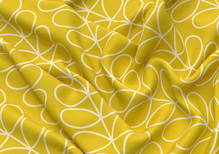 Orla Kiely Linear Stem, Sunflower - Twist&Fit Roman Blind - Image 4